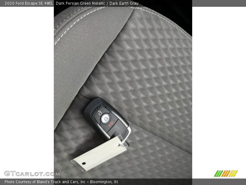 Dark Persian Green Metallic / Dark Earth Gray 2020 Ford Escape SE 4WD