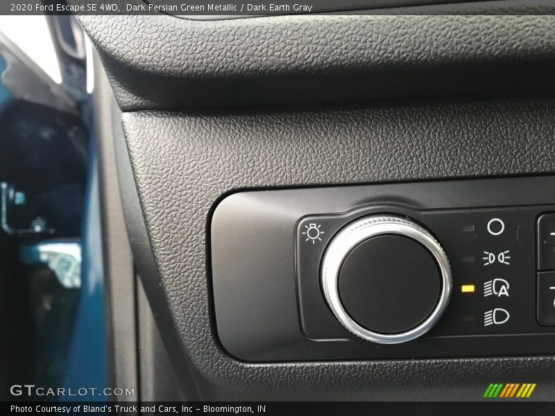 Dark Persian Green Metallic / Dark Earth Gray 2020 Ford Escape SE 4WD