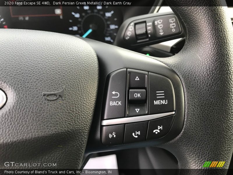 Dark Persian Green Metallic / Dark Earth Gray 2020 Ford Escape SE 4WD