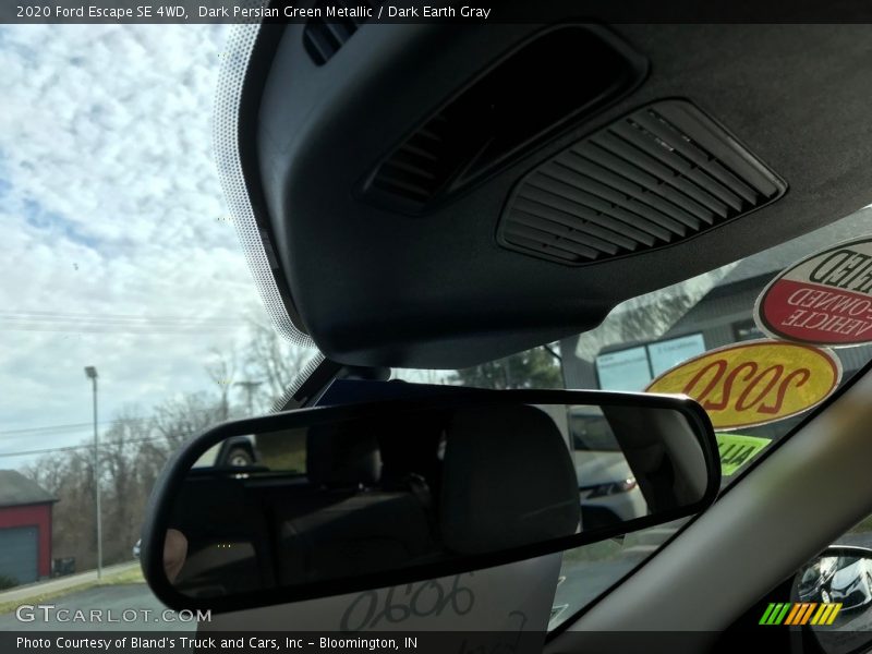 Dark Persian Green Metallic / Dark Earth Gray 2020 Ford Escape SE 4WD