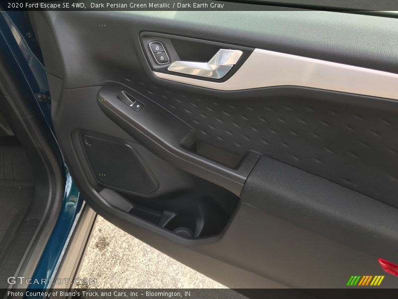 Dark Persian Green Metallic / Dark Earth Gray 2020 Ford Escape SE 4WD