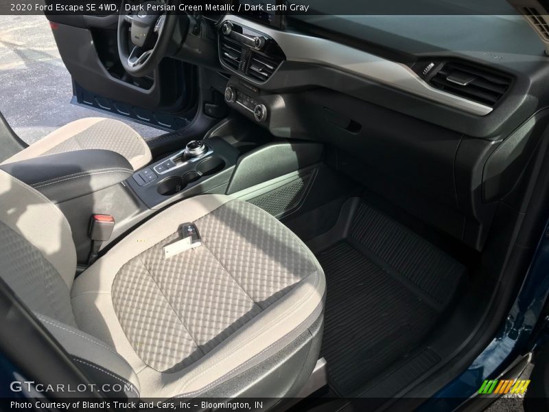 Dark Persian Green Metallic / Dark Earth Gray 2020 Ford Escape SE 4WD