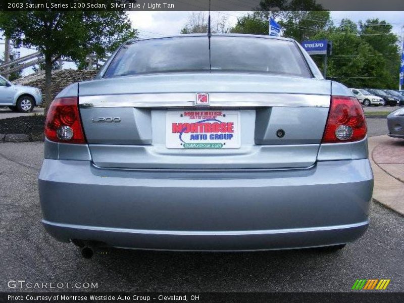 Silver Blue / Light Tan 2003 Saturn L Series L200 Sedan
