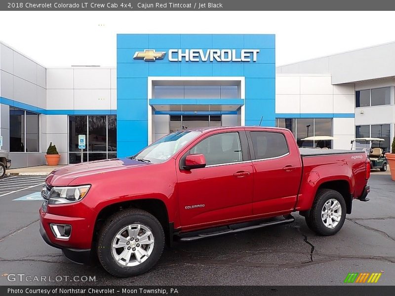 Cajun Red Tintcoat / Jet Black 2018 Chevrolet Colorado LT Crew Cab 4x4