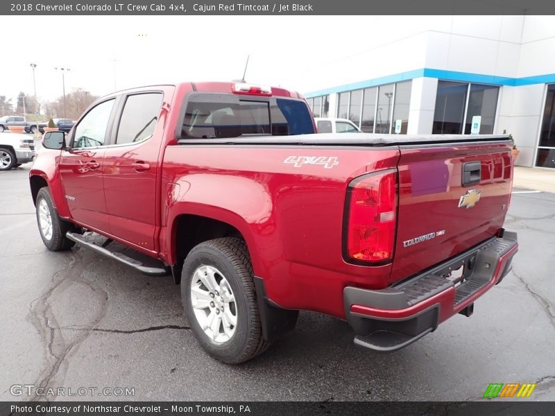 Cajun Red Tintcoat / Jet Black 2018 Chevrolet Colorado LT Crew Cab 4x4
