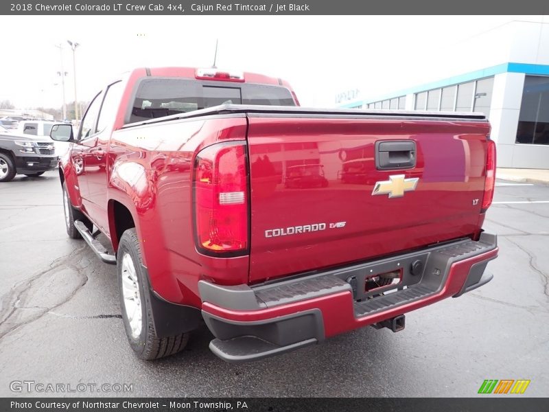 Cajun Red Tintcoat / Jet Black 2018 Chevrolet Colorado LT Crew Cab 4x4
