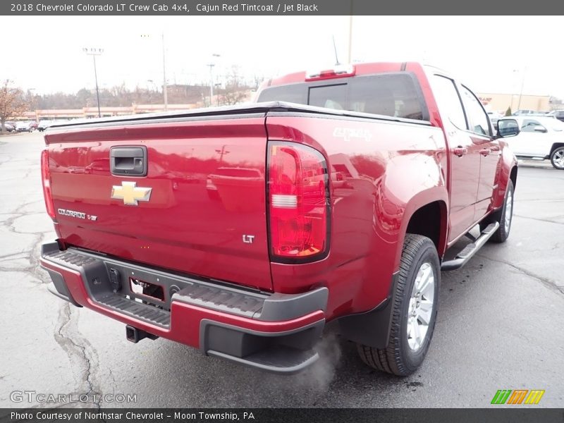 Cajun Red Tintcoat / Jet Black 2018 Chevrolet Colorado LT Crew Cab 4x4