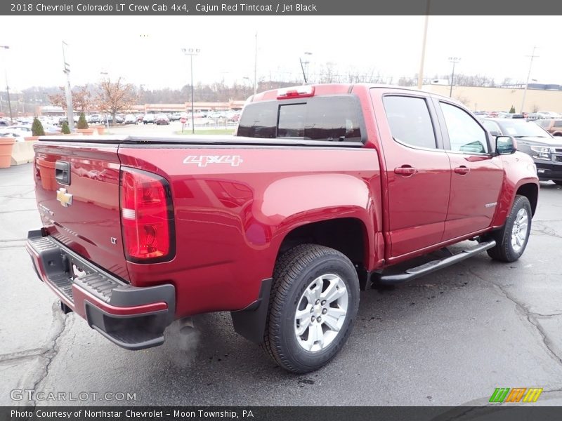 Cajun Red Tintcoat / Jet Black 2018 Chevrolet Colorado LT Crew Cab 4x4