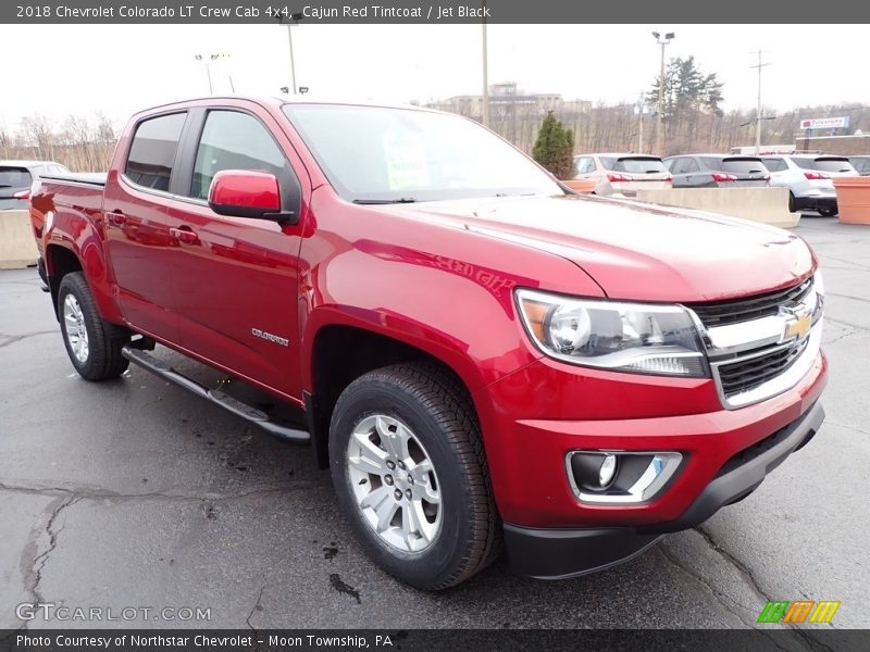 Cajun Red Tintcoat / Jet Black 2018 Chevrolet Colorado LT Crew Cab 4x4