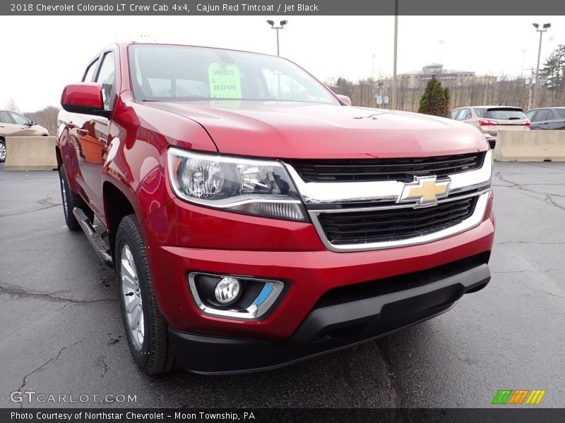 Cajun Red Tintcoat / Jet Black 2018 Chevrolet Colorado LT Crew Cab 4x4