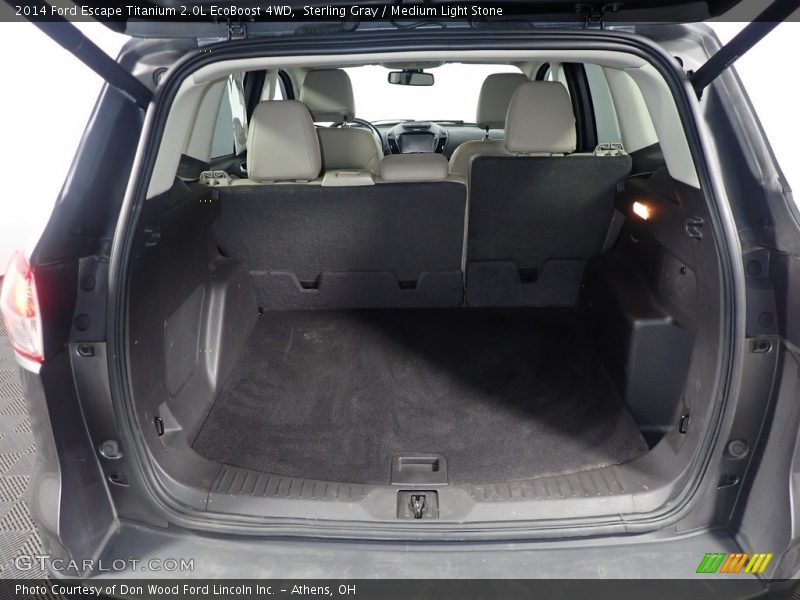 Sterling Gray / Medium Light Stone 2014 Ford Escape Titanium 2.0L EcoBoost 4WD