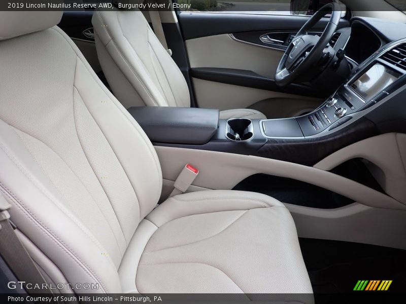 Burgundy Velvet / Ebony 2019 Lincoln Nautilus Reserve AWD