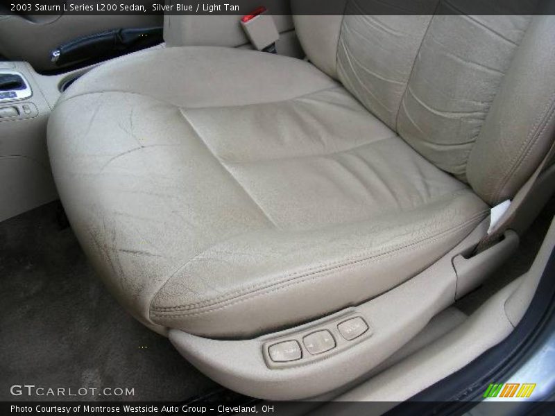 Silver Blue / Light Tan 2003 Saturn L Series L200 Sedan