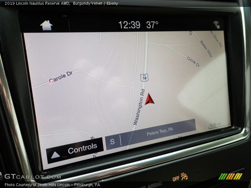 Burgundy Velvet / Ebony 2019 Lincoln Nautilus Reserve AWD