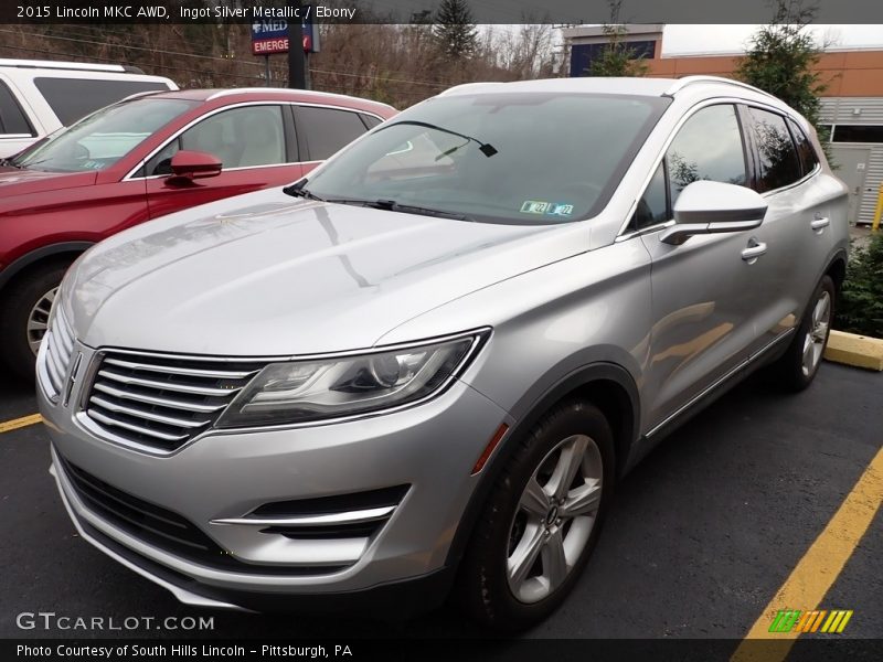 Ingot Silver Metallic / Ebony 2015 Lincoln MKC AWD