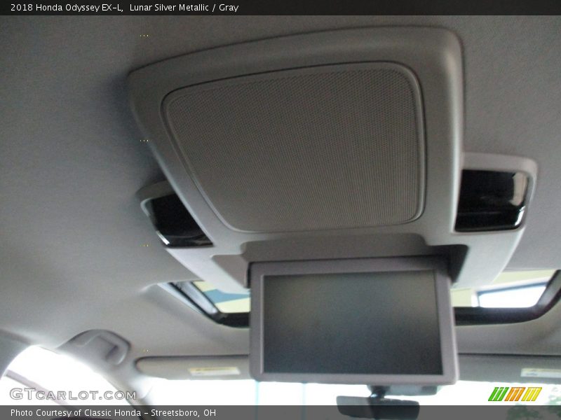 Lunar Silver Metallic / Gray 2018 Honda Odyssey EX-L