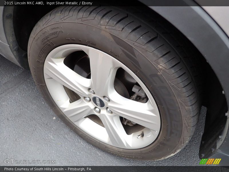 Ingot Silver Metallic / Ebony 2015 Lincoln MKC AWD