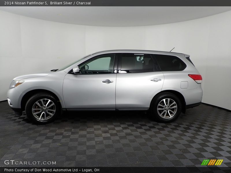 Brilliant Silver / Charcoal 2014 Nissan Pathfinder S