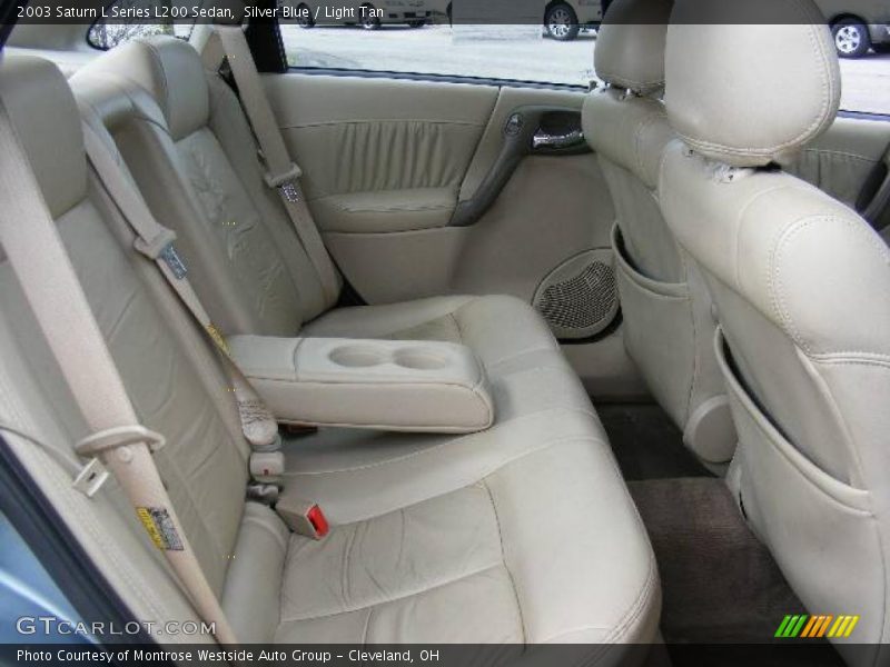 Silver Blue / Light Tan 2003 Saturn L Series L200 Sedan