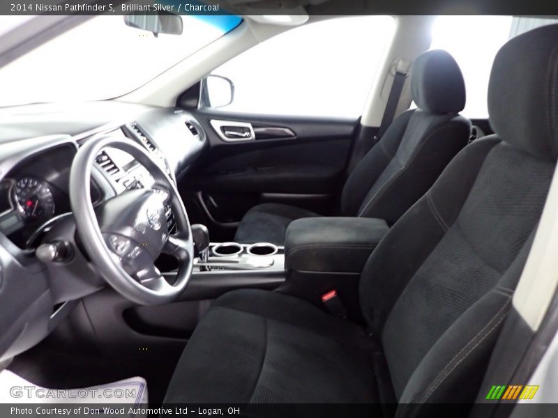 Brilliant Silver / Charcoal 2014 Nissan Pathfinder S