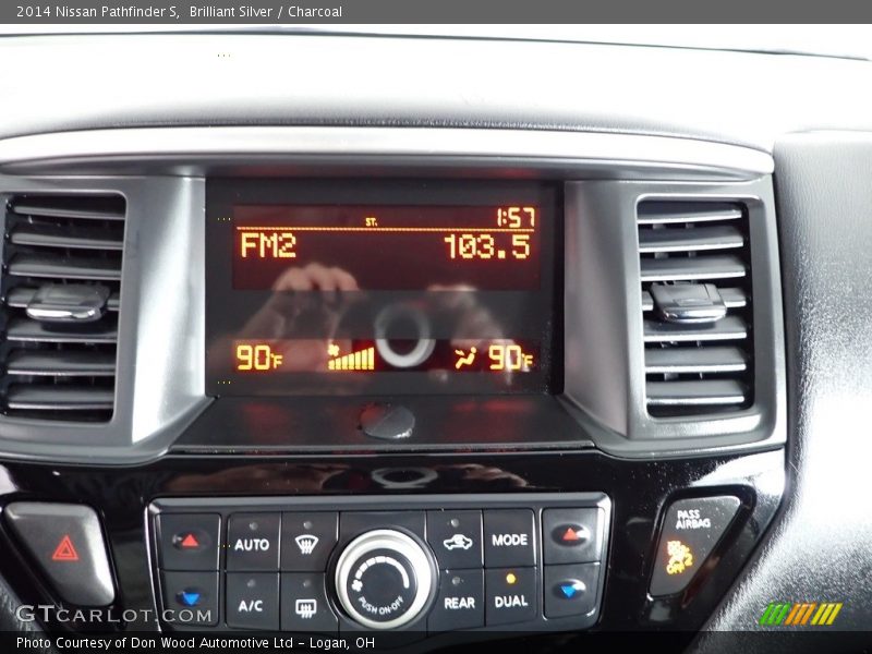 Brilliant Silver / Charcoal 2014 Nissan Pathfinder S