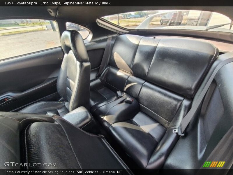 Rear Seat of 1994 Supra Turbo Coupe