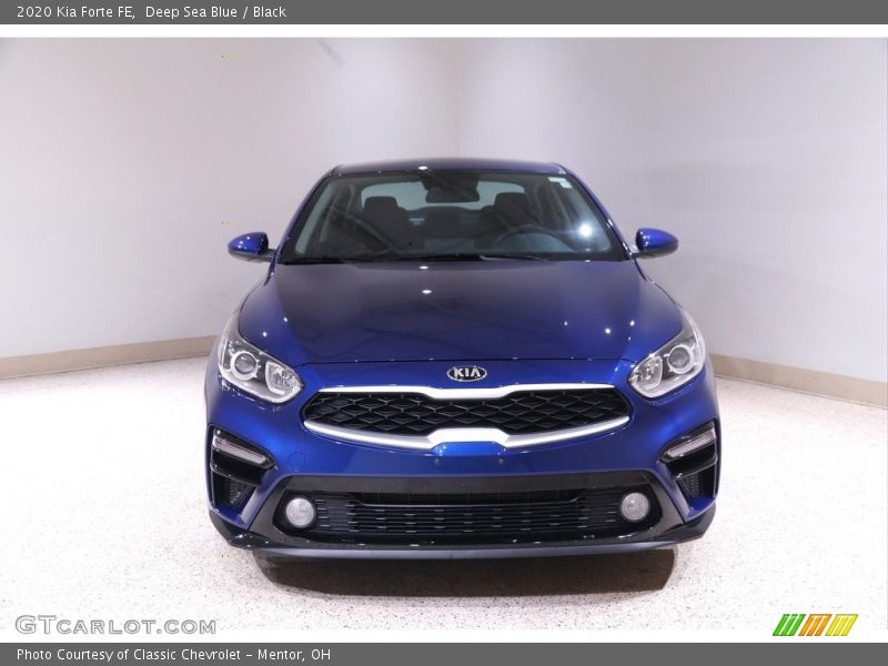 Deep Sea Blue / Black 2020 Kia Forte FE