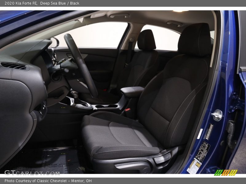Deep Sea Blue / Black 2020 Kia Forte FE