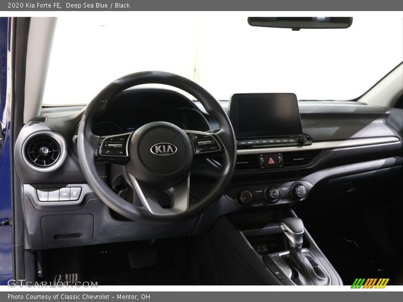 Deep Sea Blue / Black 2020 Kia Forte FE