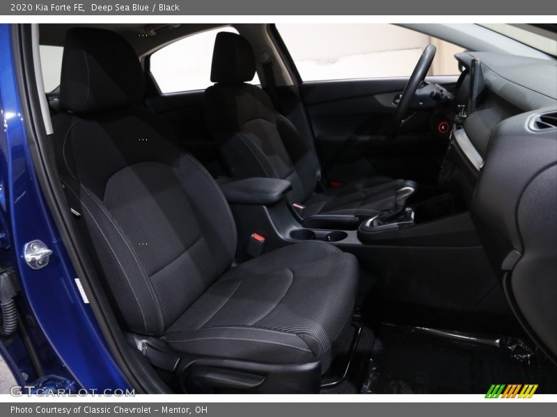 Deep Sea Blue / Black 2020 Kia Forte FE