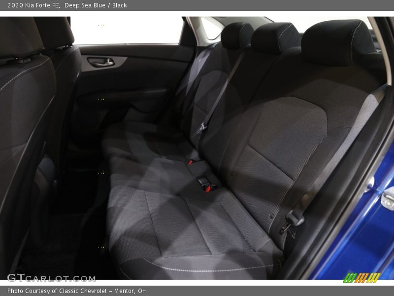 Deep Sea Blue / Black 2020 Kia Forte FE