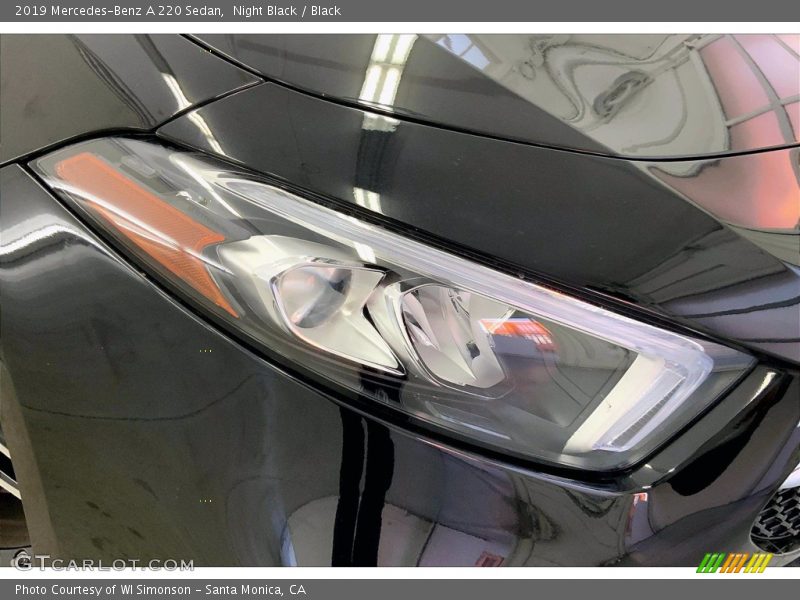 Night Black / Black 2019 Mercedes-Benz A 220 Sedan
