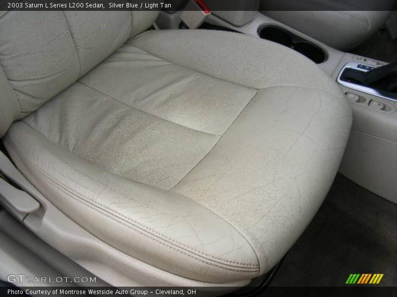 Silver Blue / Light Tan 2003 Saturn L Series L200 Sedan