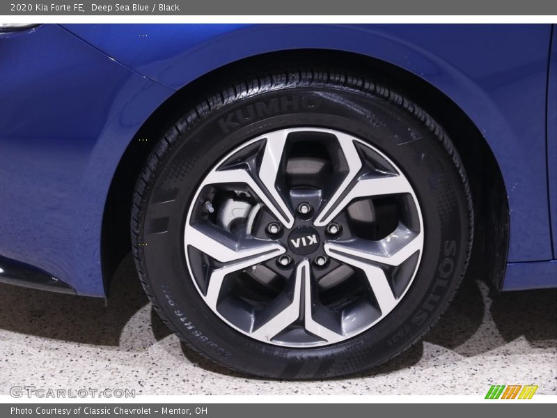 Deep Sea Blue / Black 2020 Kia Forte FE