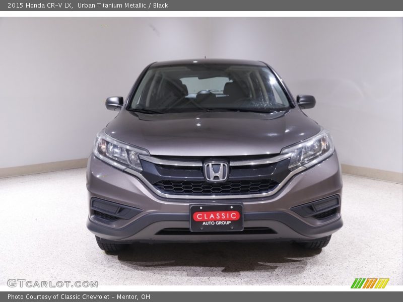 Urban Titanium Metallic / Black 2015 Honda CR-V LX