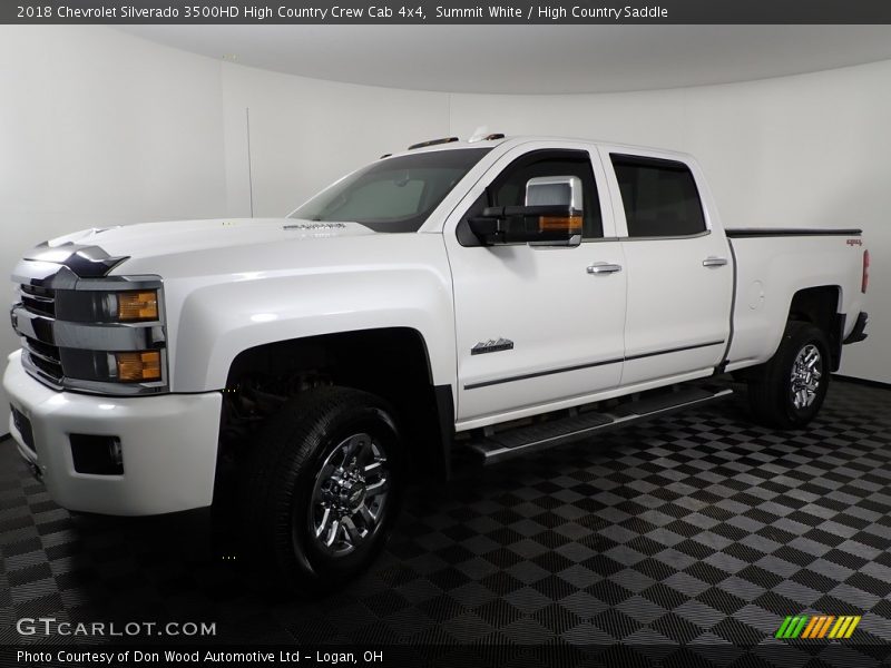  2018 Silverado 3500HD High Country Crew Cab 4x4 Summit White