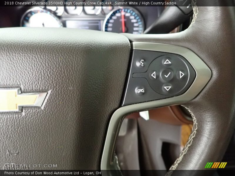  2018 Silverado 3500HD High Country Crew Cab 4x4 Steering Wheel