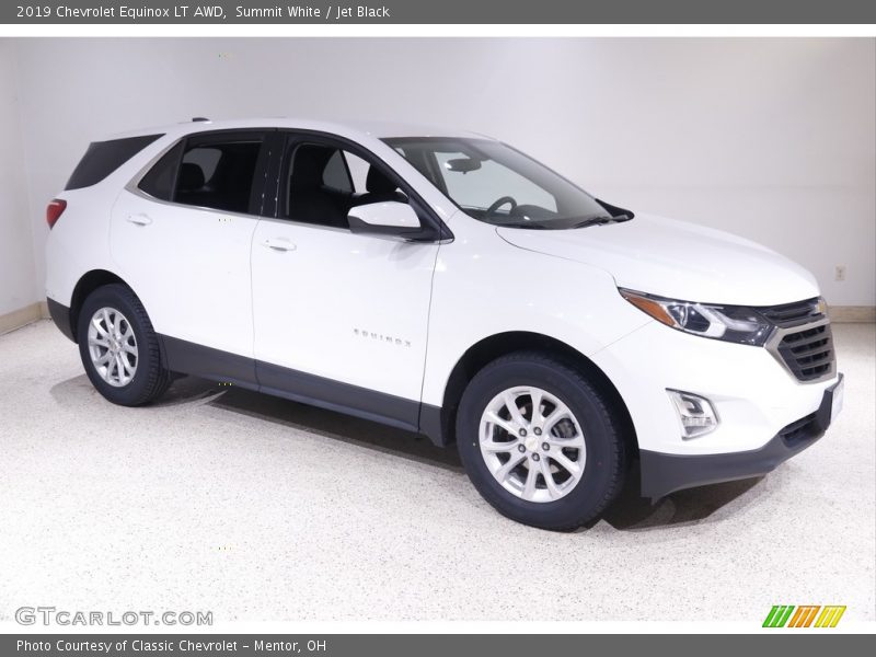 Summit White / Jet Black 2019 Chevrolet Equinox LT AWD