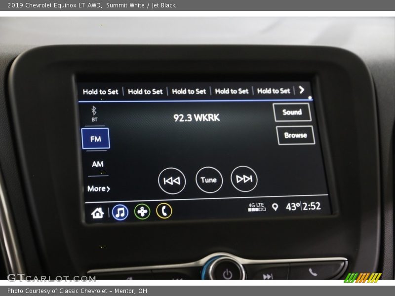 Summit White / Jet Black 2019 Chevrolet Equinox LT AWD