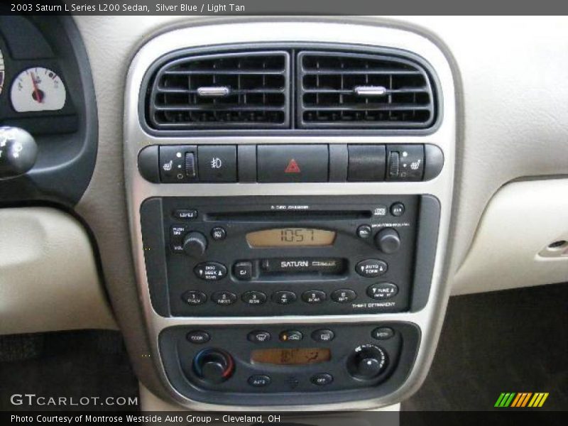 Silver Blue / Light Tan 2003 Saturn L Series L200 Sedan
