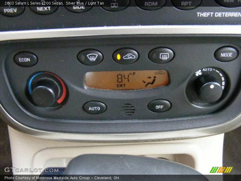 Silver Blue / Light Tan 2003 Saturn L Series L200 Sedan