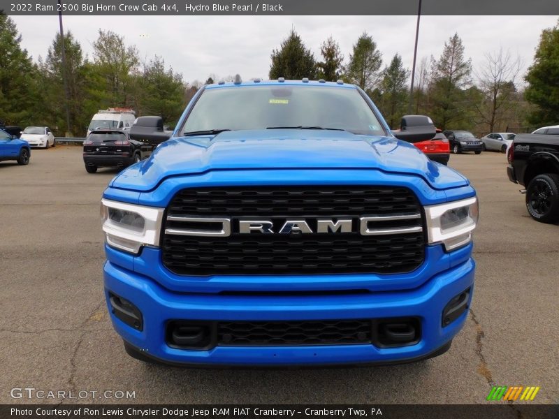 Hydro Blue Pearl / Black 2022 Ram 2500 Big Horn Crew Cab 4x4