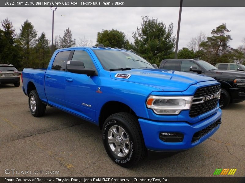 Hydro Blue Pearl / Black 2022 Ram 2500 Big Horn Crew Cab 4x4