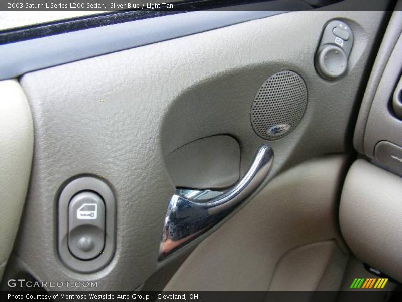 Silver Blue / Light Tan 2003 Saturn L Series L200 Sedan