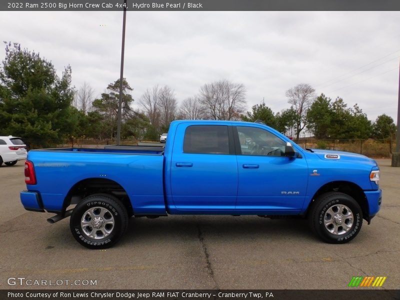 Hydro Blue Pearl / Black 2022 Ram 2500 Big Horn Crew Cab 4x4