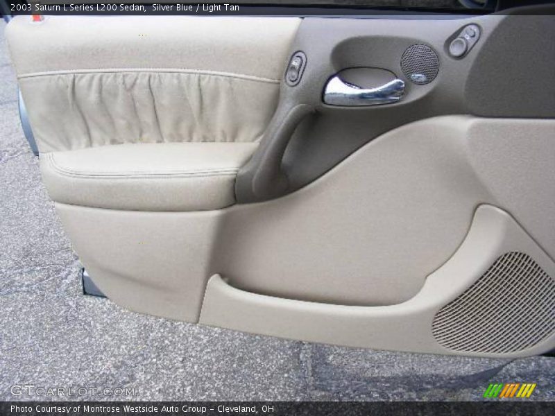 Silver Blue / Light Tan 2003 Saturn L Series L200 Sedan