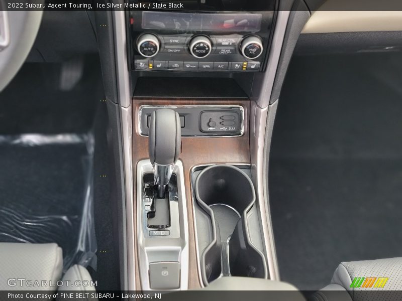 Ice Silver Metallic / Slate Black 2022 Subaru Ascent Touring