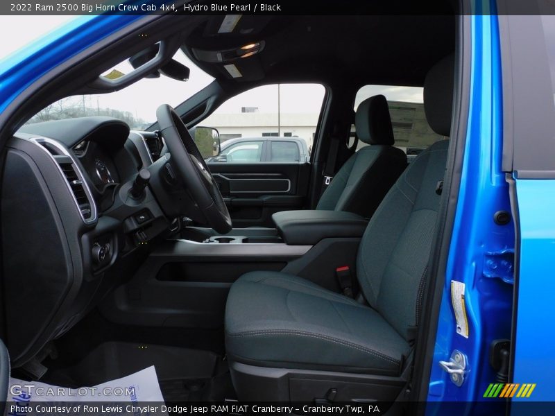 Hydro Blue Pearl / Black 2022 Ram 2500 Big Horn Crew Cab 4x4