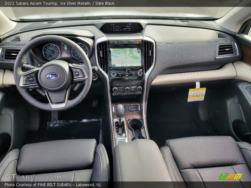 Ice Silver Metallic / Slate Black 2022 Subaru Ascent Touring