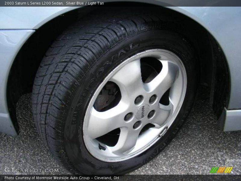 Silver Blue / Light Tan 2003 Saturn L Series L200 Sedan